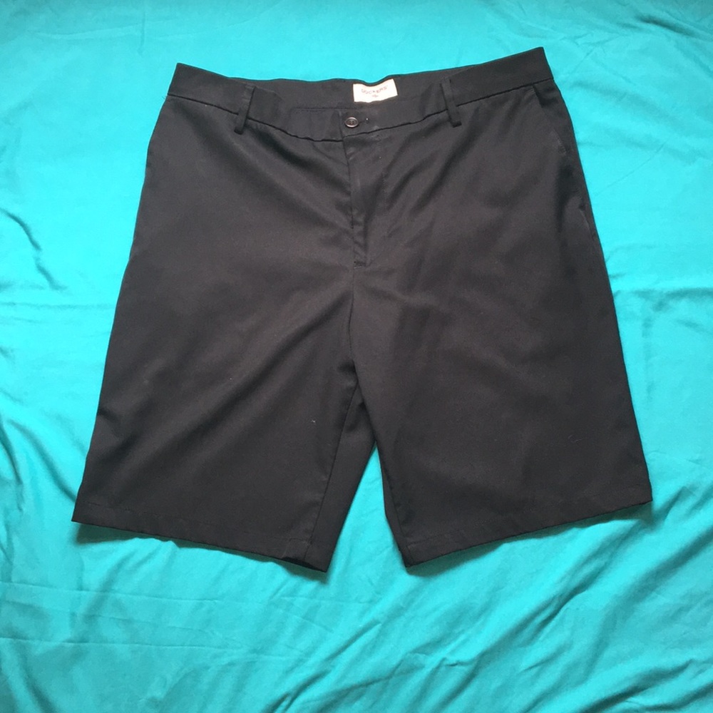 Dockers black dress shorts